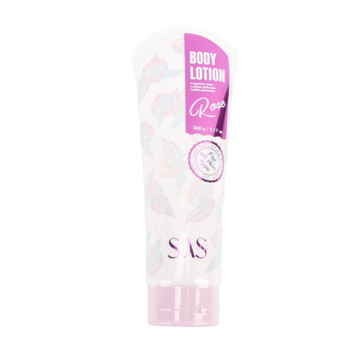 SAS Loción corporal con extracto de rosas 260g. - Sas Loción Corporal Con Extracto De Rosas 260g. 