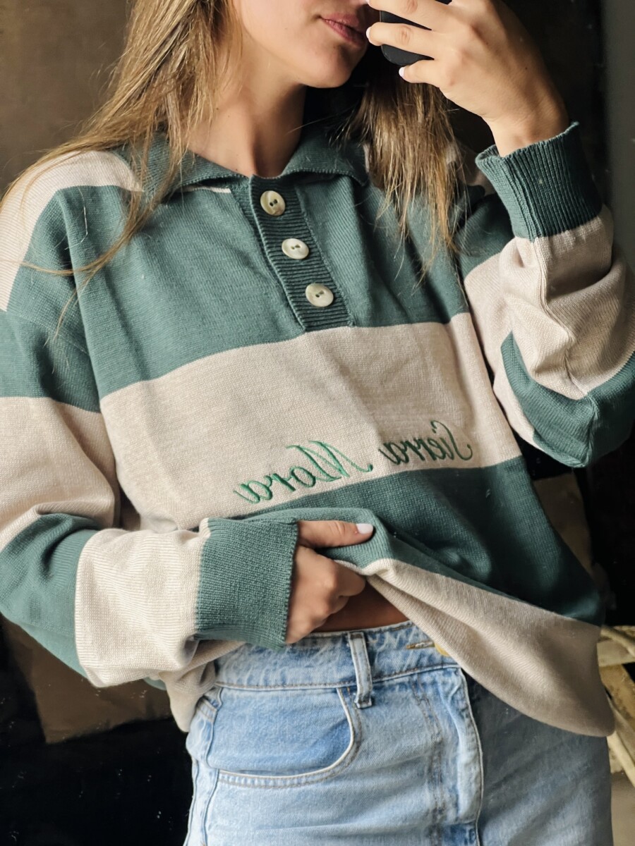 Heritage Sweater - Verde / Crudo 