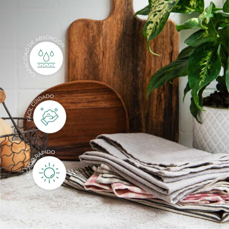 Pack Repasadores de Cocina 47x47cm 400 grs 6 unidades