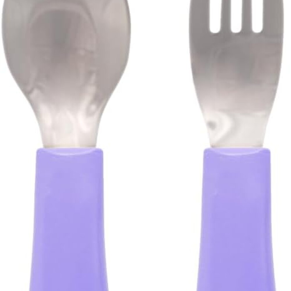 Set cubiertos metal ZOO BUBA violeta