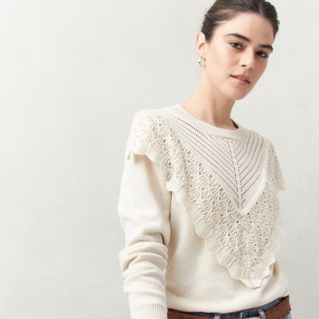 SWEATER SILVI Crudo