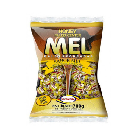 Caramelo SANTA RITA bolsa x120u 700grs Miel