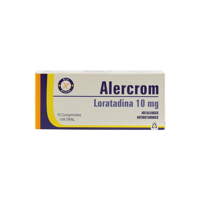 ALERCROM CJ X 10 COMPRIMIDOS única