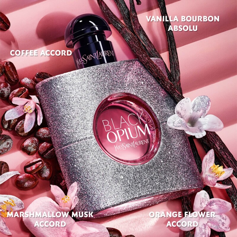 Perfume Ysl Black Opium Glitter 90 Ml. Perfume Ysl Black Opium Glitter 90 Ml.