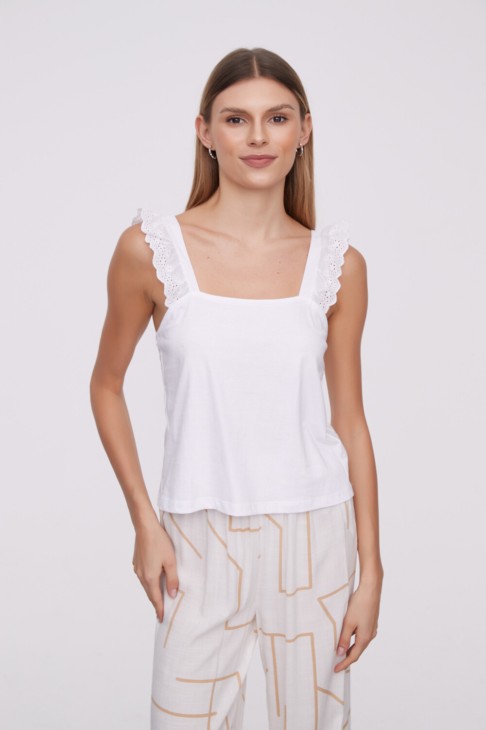 Musculosa Yumna Blanco