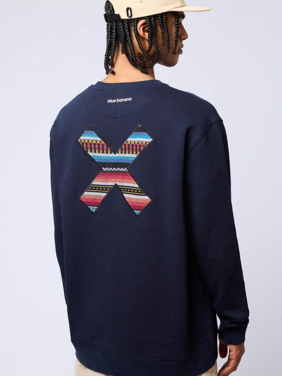 Sudadera Classic Blue Banana - Navy 