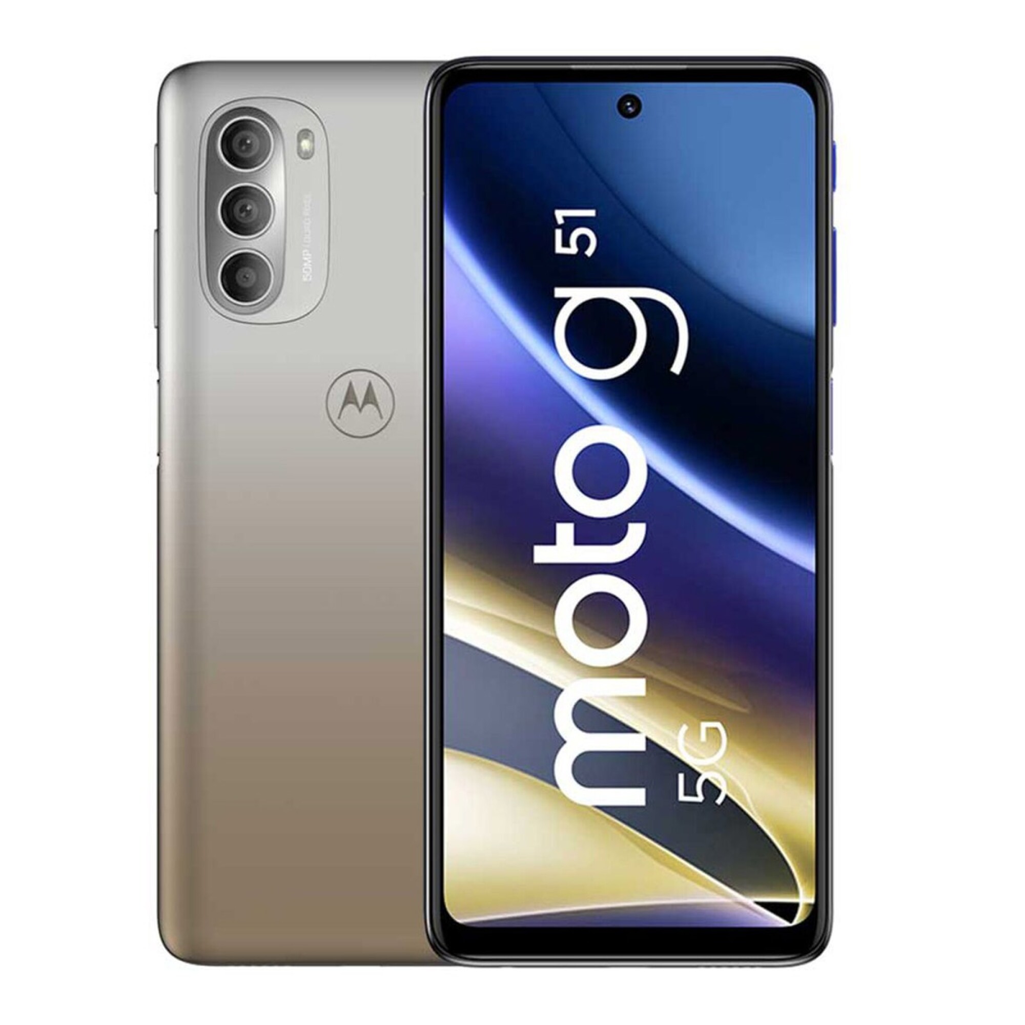 Motorola Moto G51 5G 128GB / 4GB RAM Single SIM - Dorado — Cover