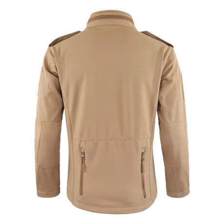 Campera táctica de neopreno grueso Caqui
