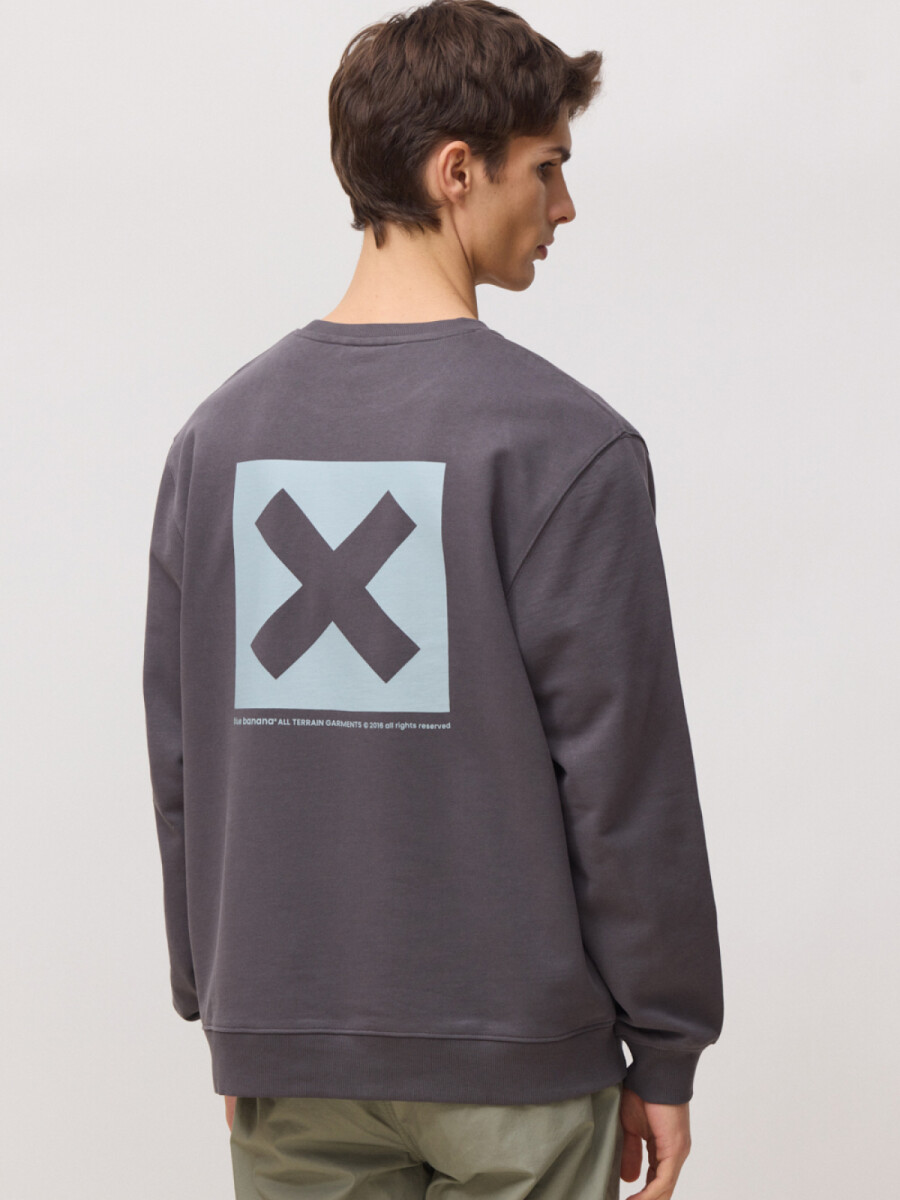 Sudadera Nature Blue Banana - Anthracite 