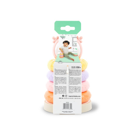 Juego Aros Apilables Cutie Stacks Nally Bright Starts Juego Aros Apilables Cutie Stacks Nally Bright Starts