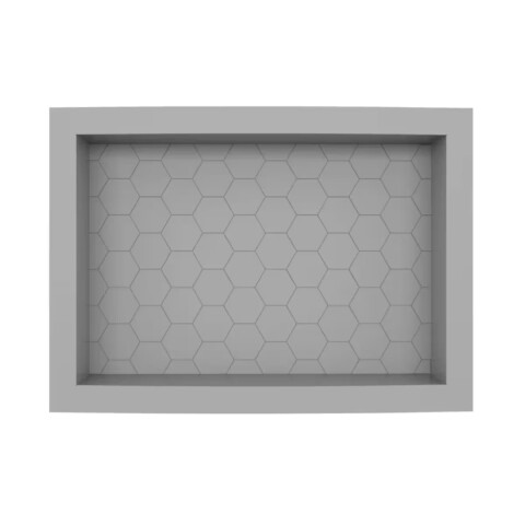 Nicho Empotrar Polipropileno 40cm Gris Nicho Empotrar Polipropileno 40cm Gris