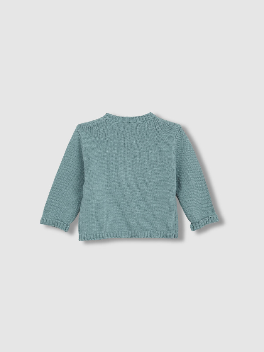 Chaqueta Punto Verde