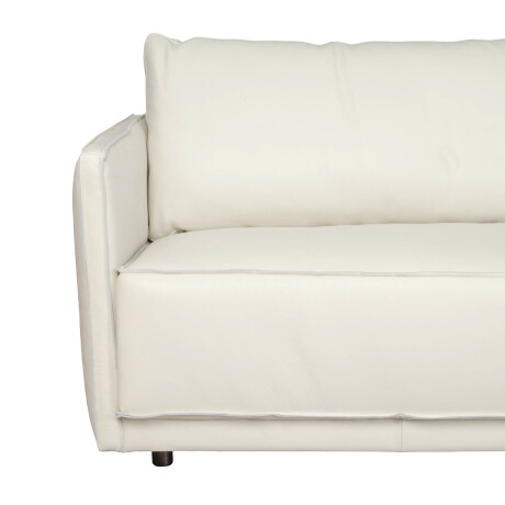 SILLÓN C/CHAISE CUERO-100-NATURAL BLANCO ROMEO TP2 GRANO