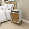 Mesa De Luz 2 Cajones Prata 2800fw Mesa De Luz 2 Cajones Prata 2800fw