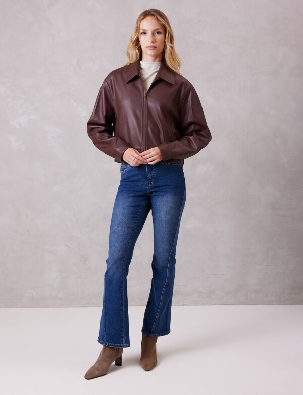 Camperita Eco Cuero BORDEAUX