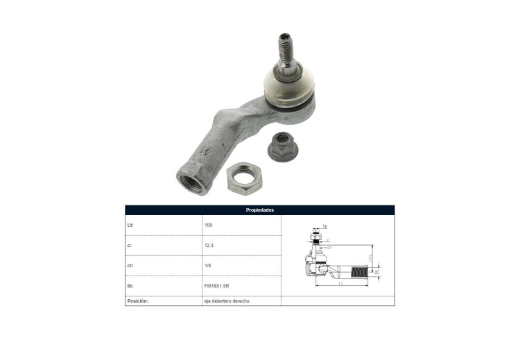 Puntero Ford Focus 05-12 Der Puntero Ford Focus 05-12 Der