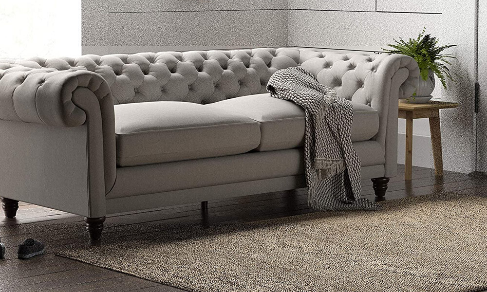 Sillón Clásico Chesterfied Beige