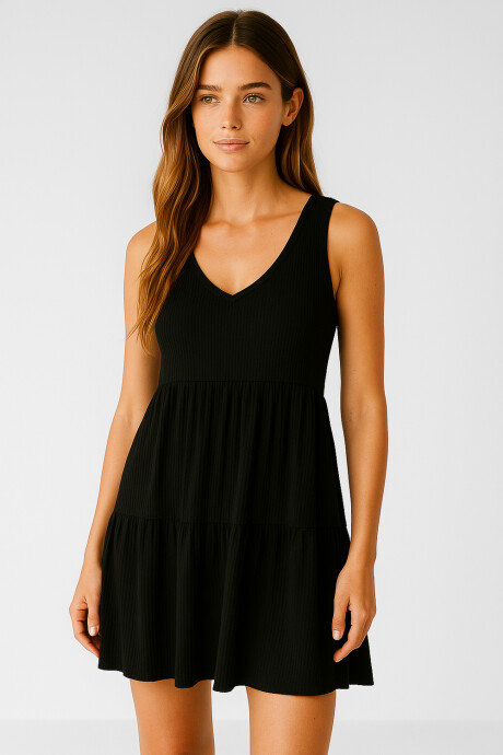 Vestido Shosen Negro