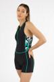 Malla surf short est. Verde funji