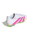Championes de Fútbol 11 Unisex Adidas Predator Club FG/MG Blanco - Rosado - Amarillo Lima
