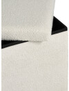 Puf NYSTED 38x38 con almacenaje felpa blanco Puf NYSTED 38x38 con almacenaje felpa blanco