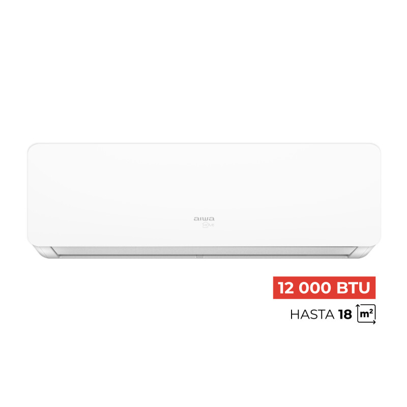 Aire Acondicionado AIWA 12000 BTU Split ON/OFF Frío/Calor Blanco Aire Acondicionado AIWA 12000 BTU Split ON/OFF Frío/Calor Blanco
