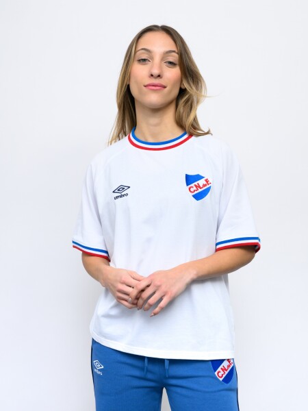 REMERA NINA Nacional Mujer Blanco