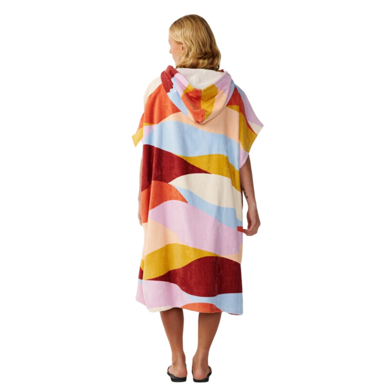 Poncho Playa Rip Curl Mixed Hooded - Multicolor Poncho Playa Rip Curl Mixed Hooded - Multicolor