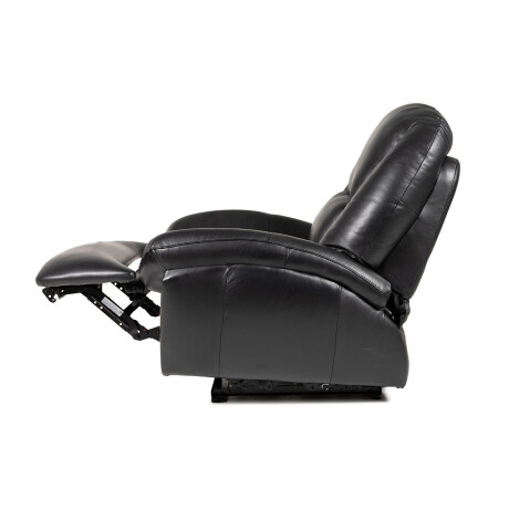 Butaca Cozy (Reclinable eléctrica) - Cuero Básico 450 (Negro)
