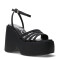 Sandalia de Mujer Miss Carol SEOUL con plataforma Negro