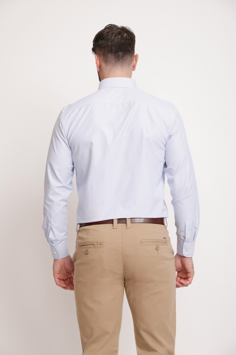 CAMISA BASIC FANTASIA CELESTE