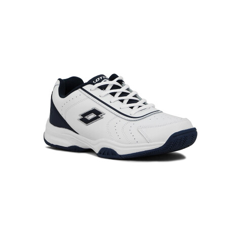 Championes Lotto SK2005 Tennis Leather White/Dark blue