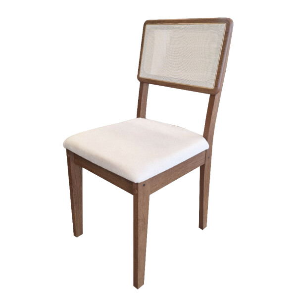 SILLA MODELO SANTIAGO CEDRO COLOR NEVOA BOUCLE Silla Modelo Santiago Cedro Color Nevoa Boucle