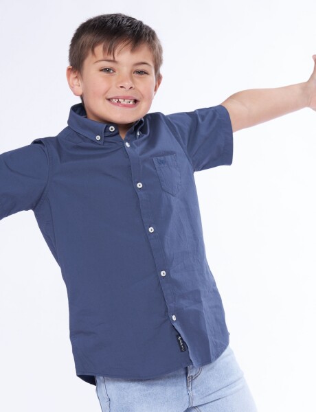 CAMISA LISA Azul