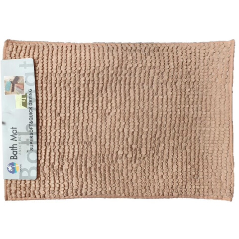 Alfombra peludita color beige oscuro 38*58cm Alfombra Peludita Color Beige Oscuro 38*58cm