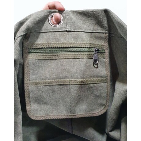 Bolso Mochila Arye de Gran Capacidad Fabricada en Lona Resistente Bolso Mochila Arye de Gran Capacidad Fabricada en Lona Resistente