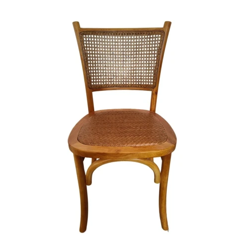 Silla Clasica - Madera y Rattan Natural Silla Clasica - Madera y Rattan Natural