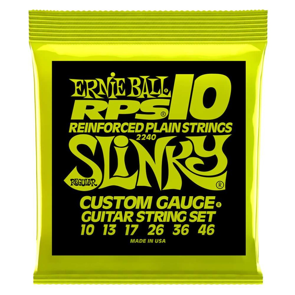 Encordado Eléctrica Ernie Ball Slinky - Regular Rps 