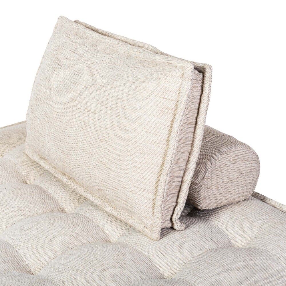 SOFÁ MODULAR TELA-PREMIUM NATURAL-BEIGE LOUNGER ELEMENT BEIGE