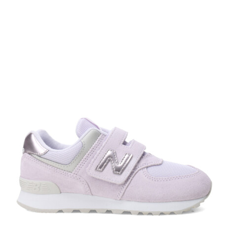 Championes de Niños New Balance 574 Lila - Plata