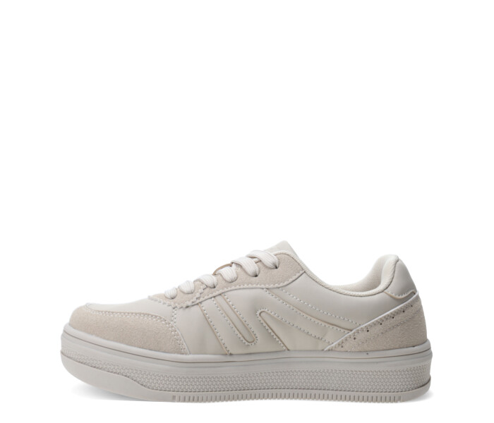 Deportivo LILYAN con plataforma Beige