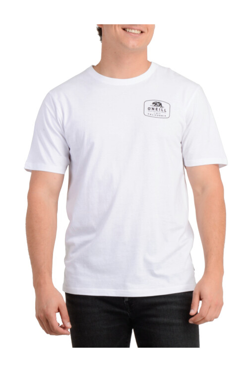 Remera O'Neill California Bear Blanco