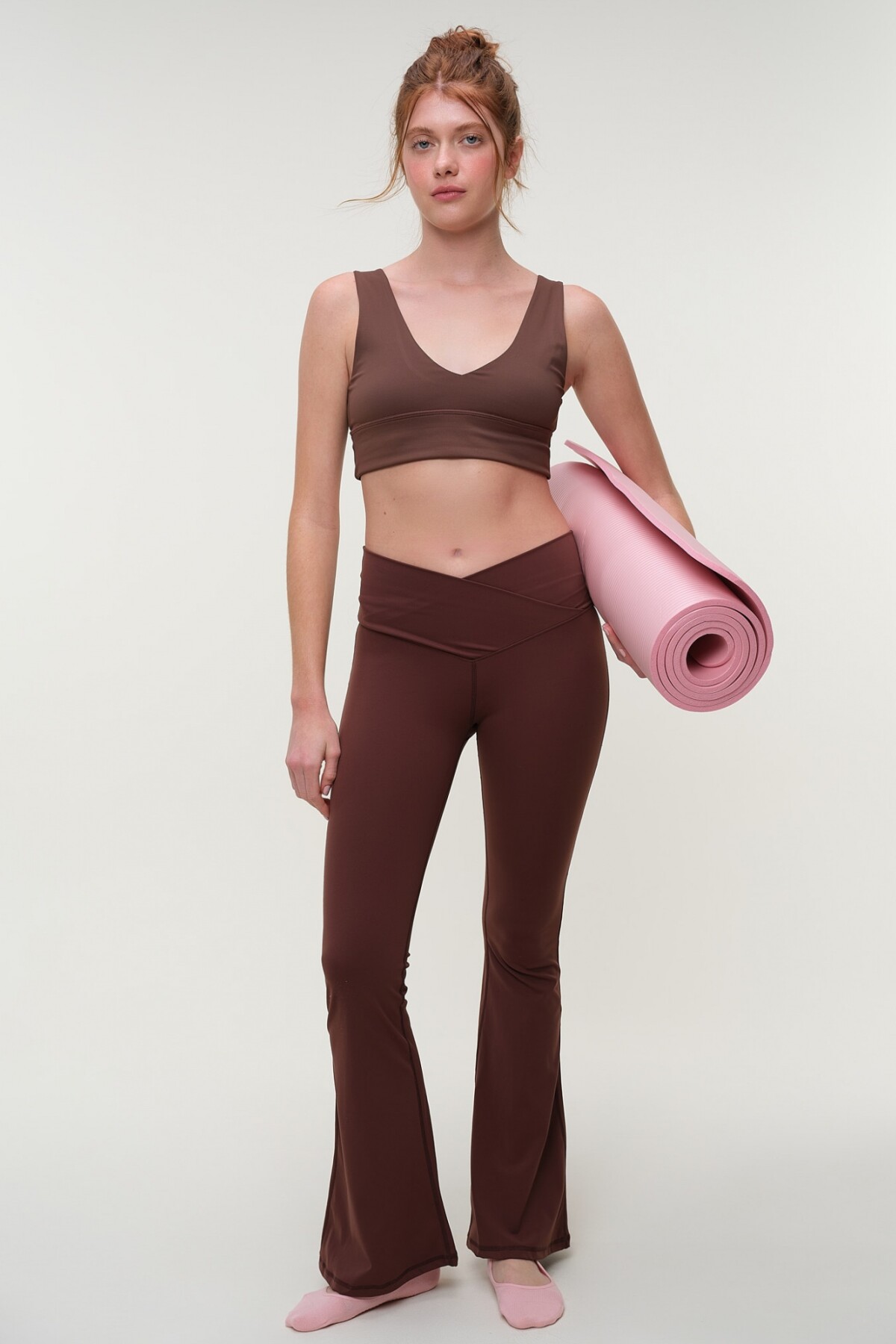 Top Amatista Marron