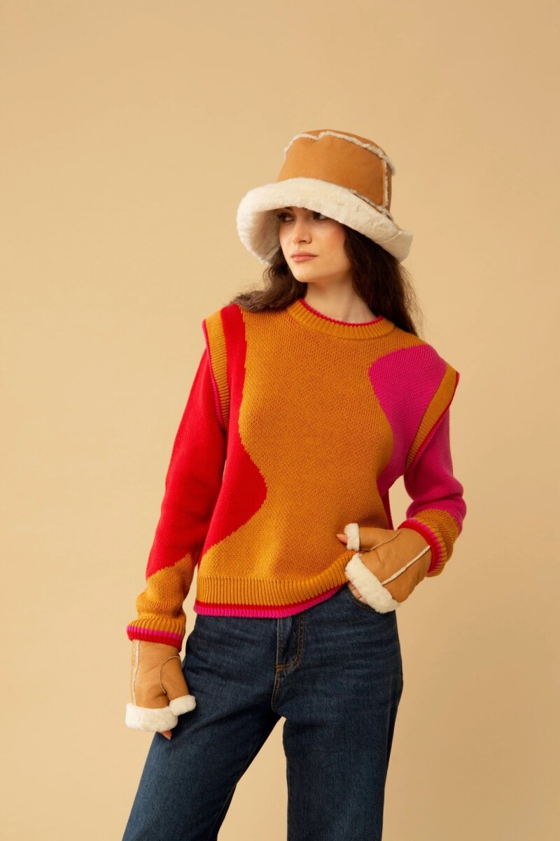 GUANTE TANTE FW22 Camel