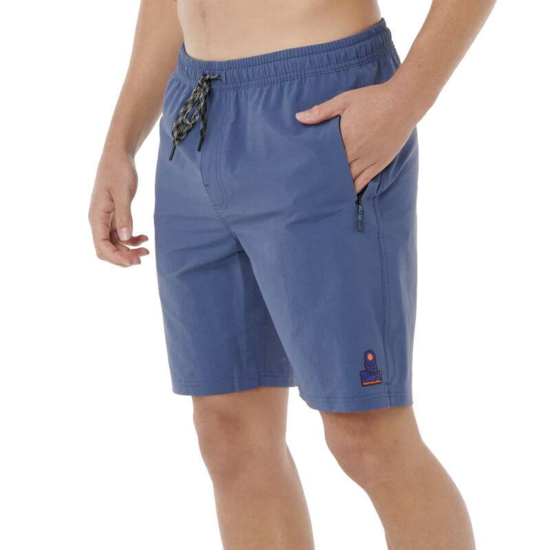 Boardshort Rip Curl The Search Volley - Azul Boardshort Rip Curl The Search Volley - Azul