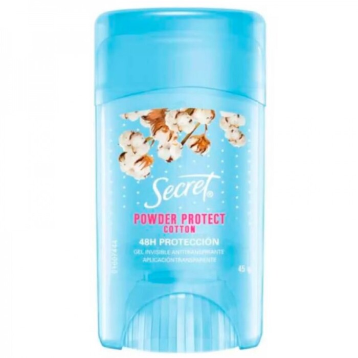 SECRET GEL INVISIBLE POWDER ANTI-TRANS U única