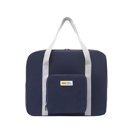 Bolso plegable para viaje con bolsillo Azul