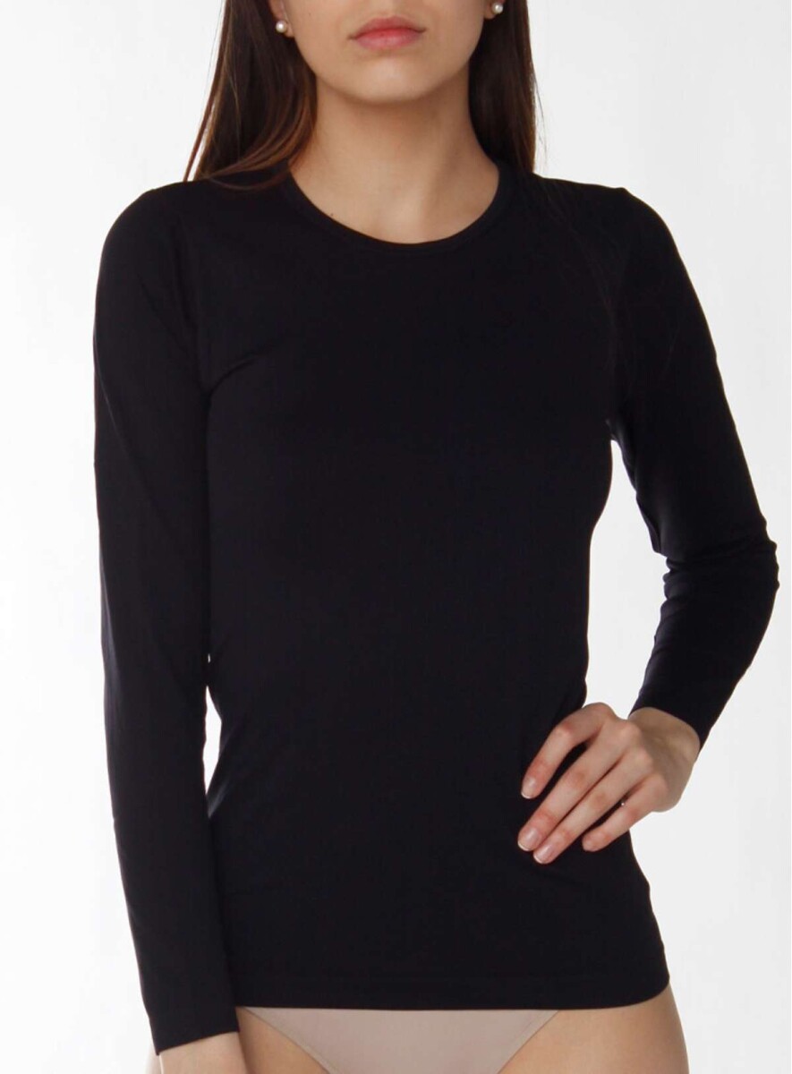 Camiseta abrigo prili - Negro 