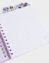 Anotadores Cuadernos y Memos Cuaderno Cuadrado Con Señaladores - Combinacion Multicolor