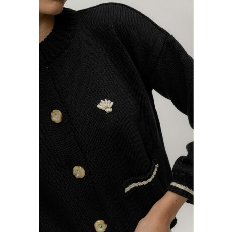 Cardigan Terro Cotton Negro